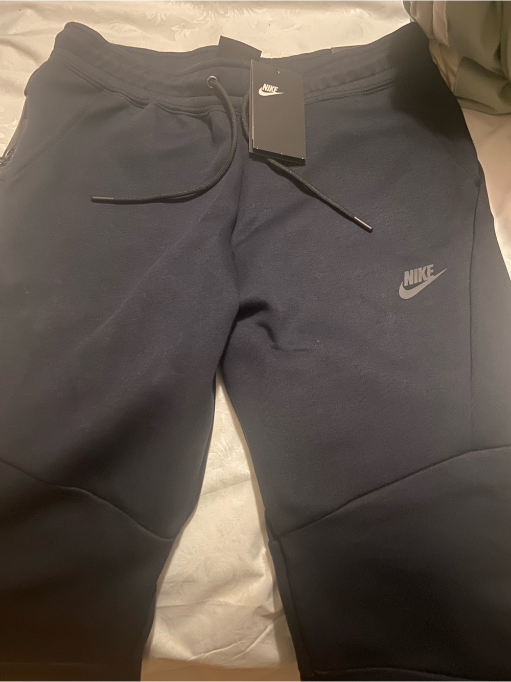 Nike Tech  navy blue joggers, new with tag